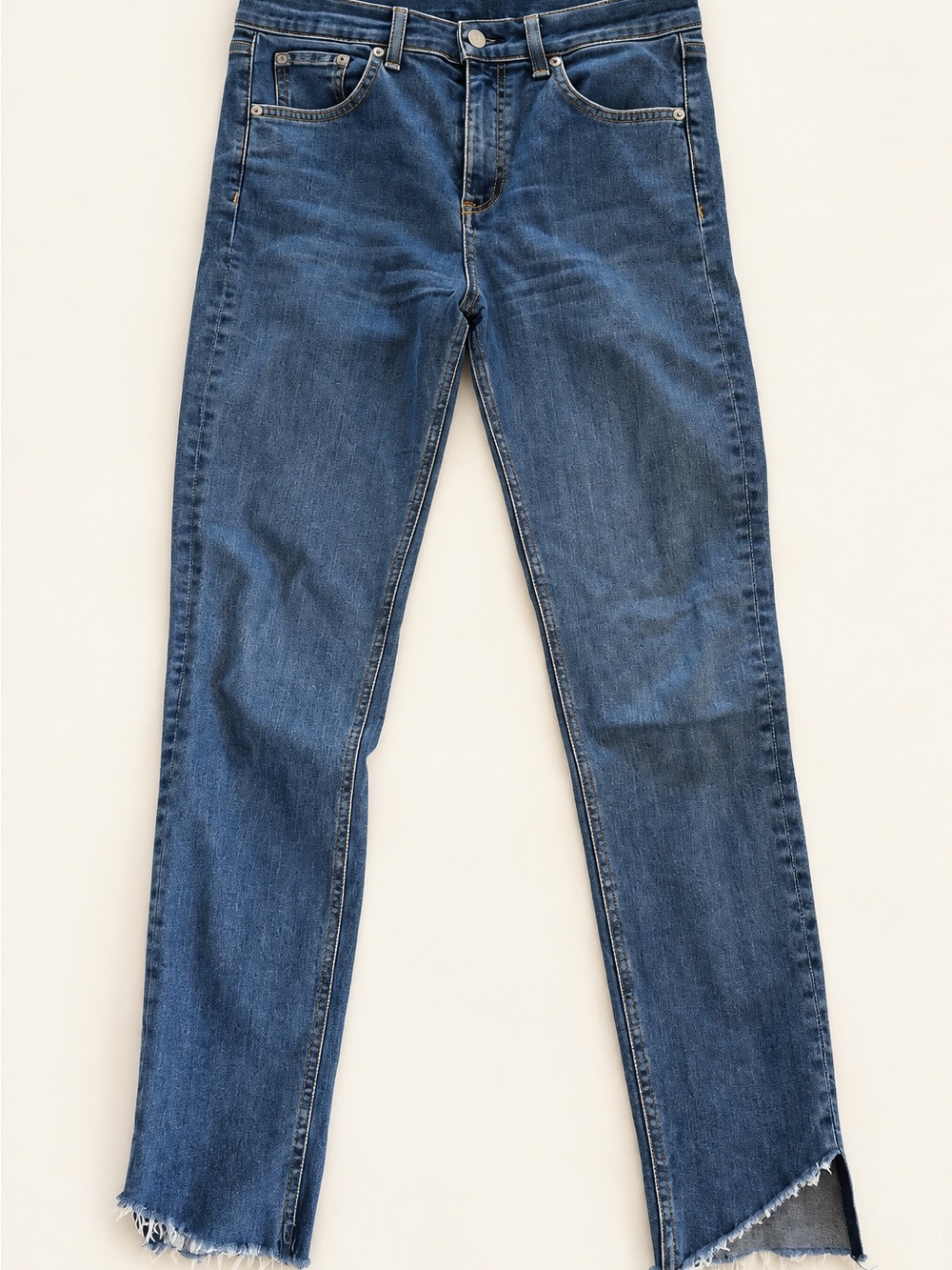 rag & bone Women's Indigo Straight-Leg Jeans